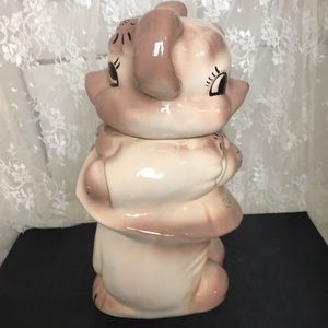 1940’s Double Sided cocoa Bear Cookie Jar